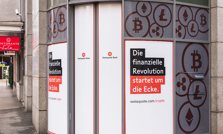 بزرگترین بانک آنلاین سوئیس Swissquote صرافی کریپتو خود را راه اندازی می کند