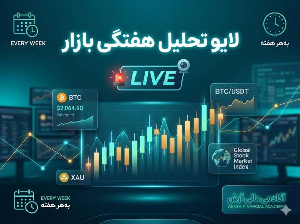 لایو تحلیل هفتگی بازار تاریخ 5 مرداد 1405